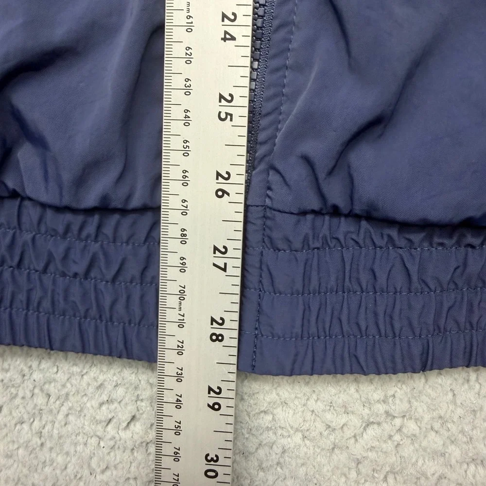 Nike BQ0295-100 Mens Size Large Air Jordan Tinker Legacy Navy Windbreaker Jacket